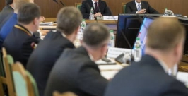 Совещание в областном правительстве Пресс-служба правительства Сахалинской области
