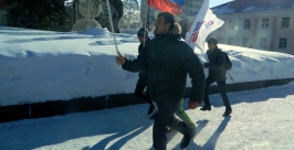 Кросс по улице Ленина в поддержку Олимпийских игр Кирилл Маркеев, ИА SakhalinMedia