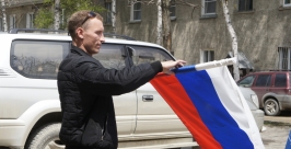 Проводы участников автопробега Лира Кокоева