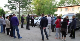 Встреча с жителями пресс-служба мэрии Южно-Сахалинска